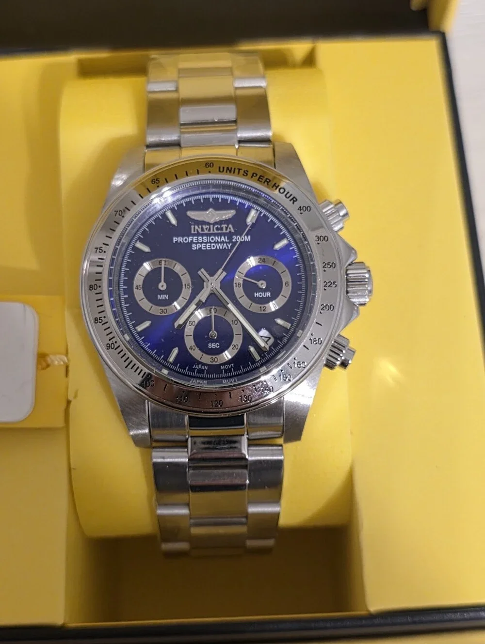447. Invicta Speedway Torvane Men's Watch - 39.5mm, Steel (14382)